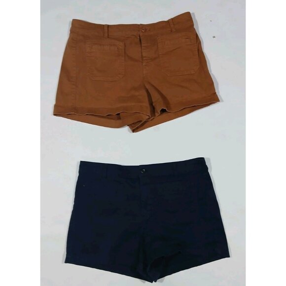 Lot of 2 J. Crew Patch Pocket Chino Shorts - Picture 1 of 12